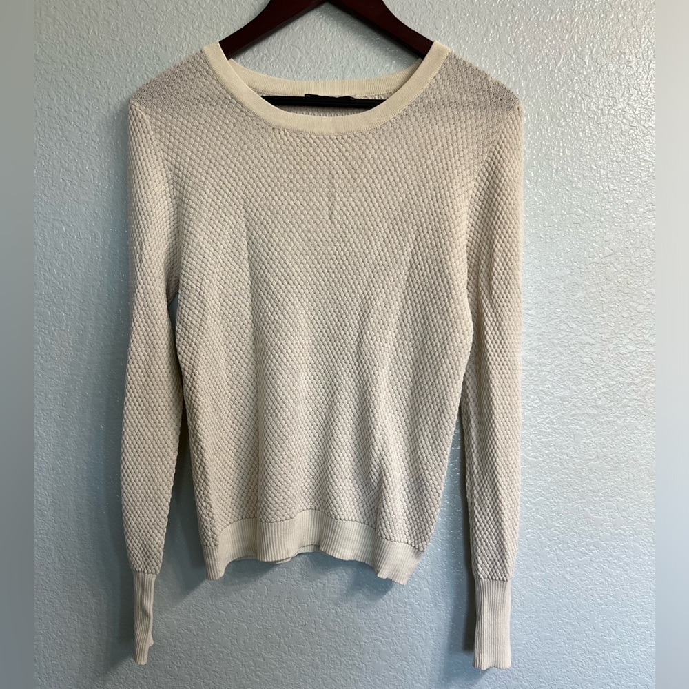 Zara large cream sweater